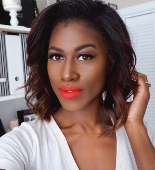 Get Ready with Me // Smokey Nude Eye and Electric Coral Lip